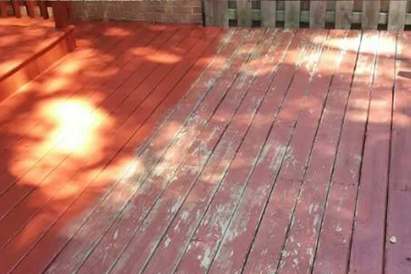 deck staining and sealing